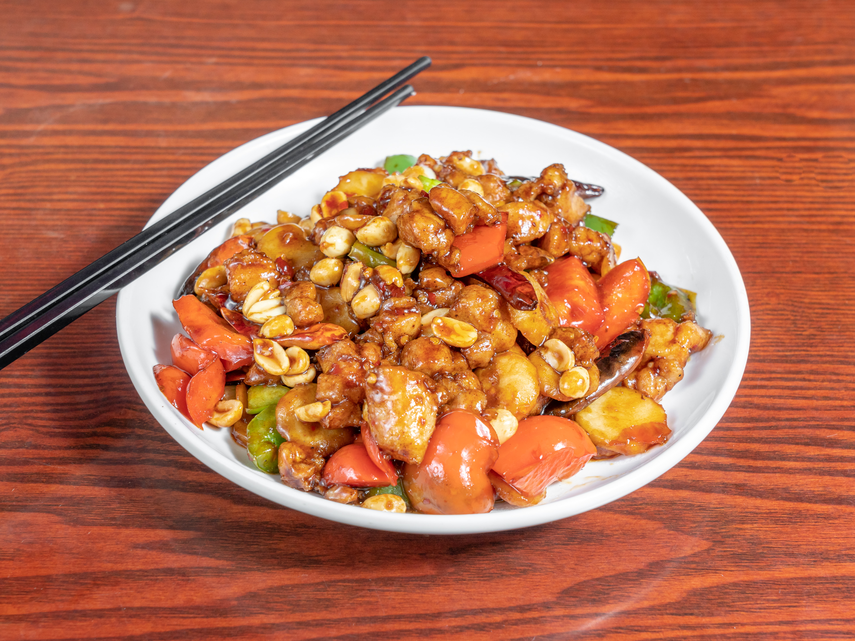 Order 91. Kung Pao Chicken food online from Jane Restaurant store, New York on bringmethat.com