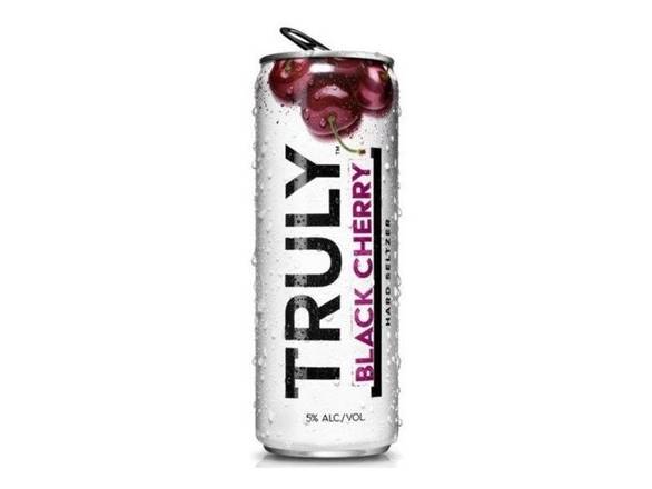 Order Truly Spiked & Sparkling Water Black Cherry - 6x 12oz Cans food online from Bin Bucks Liquor store, Costa Mesa on bringmethat.com