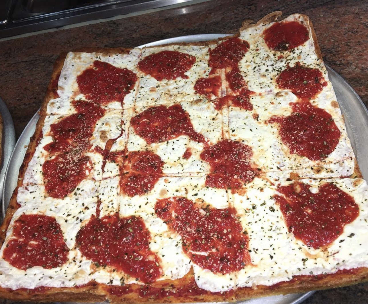 Order Grandma Pie food online from Italia pizza store, Brooklyn on bringmethat.com