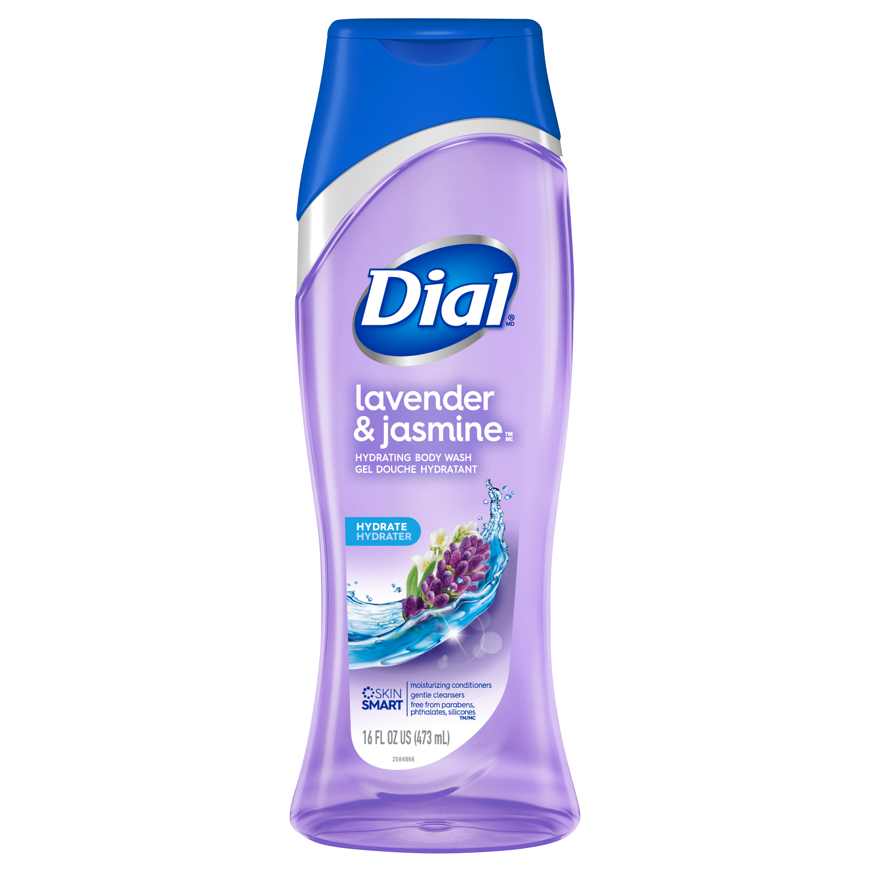 Order Dial Body Wash, Lavender & Jasmine - 16 fl oz food online from Rite Aid store, MILLER PLACE on bringmethat.com