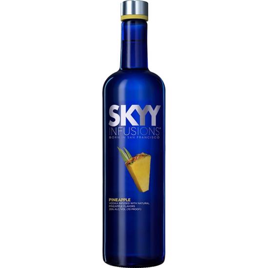 Order SKYY Infusions Pineapple 750 ml. food online from Mirage Wine & Liquor store, Palm Springs on bringmethat.com