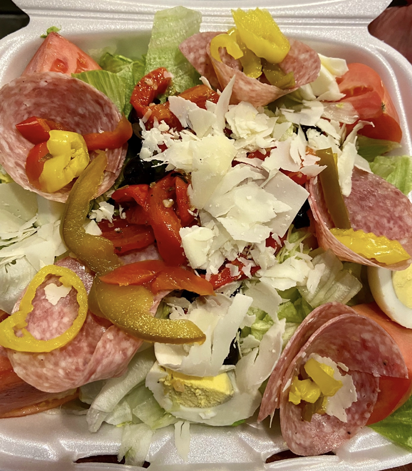 Order Antipasto Salad food online from Mipal Deli store, Philadelphia on bringmethat.com