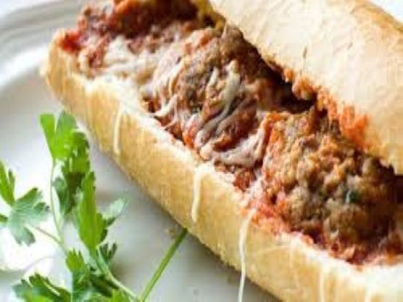 Order Meatball Sub - Small food online from Pizza World store, North Las Vegas on bringmethat.com