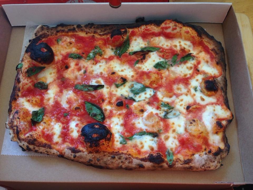 Order Marghertita Foccacia Pizza 12" Size Only food online from Naples Street Food store, Oceanside on bringmethat.com