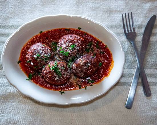 Order Meatballs with Cheese food online from Gondola Pizza store, La Mirada on bringmethat.com