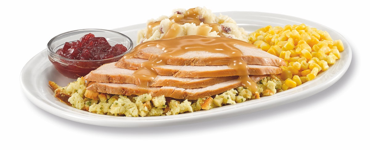 Order Homestyle Turkey Dinner food online from Friendly's Ice Cream Shop store, York on bringmethat.com