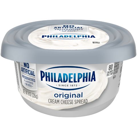 Order Kraft Philadelphia Cream Cheese Tub 8oz food online from 7-Eleven store, Crestline on bringmethat.com