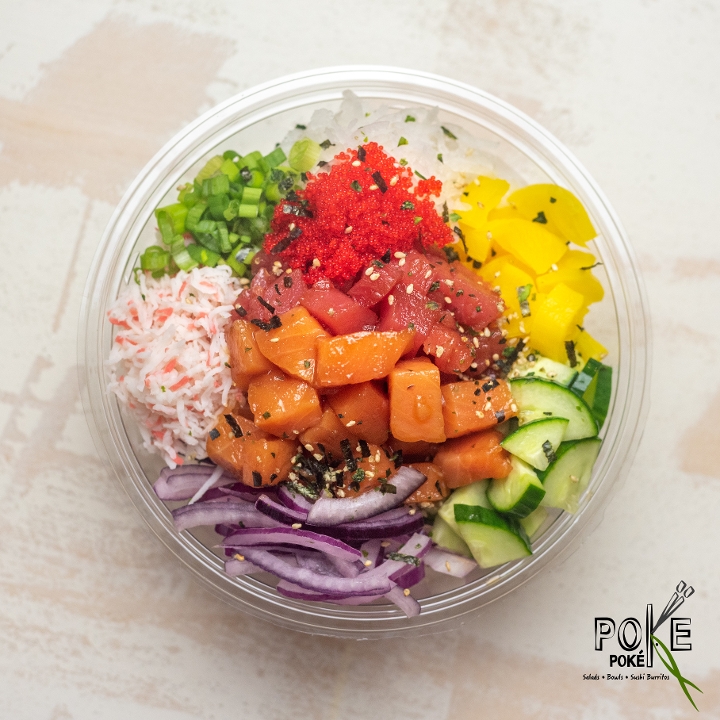 Order Tsukiji Bowl food online from Poke Poké store, Chicago on bringmethat.com