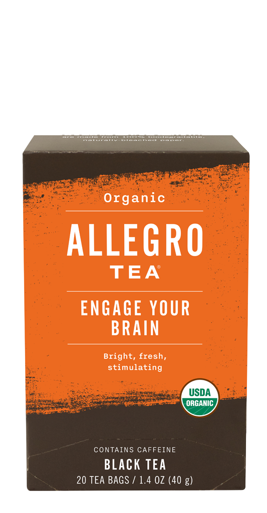 Order Organic Engage Your Brain Tea food online from Allegro Coffee Company store, Greensboro on bringmethat.com