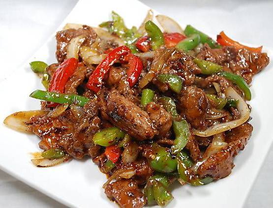 Order F21. Black Pepper Chicken 黑椒鸡 food online from Jade Restaurant & Lounge store, Seattle on bringmethat.com
