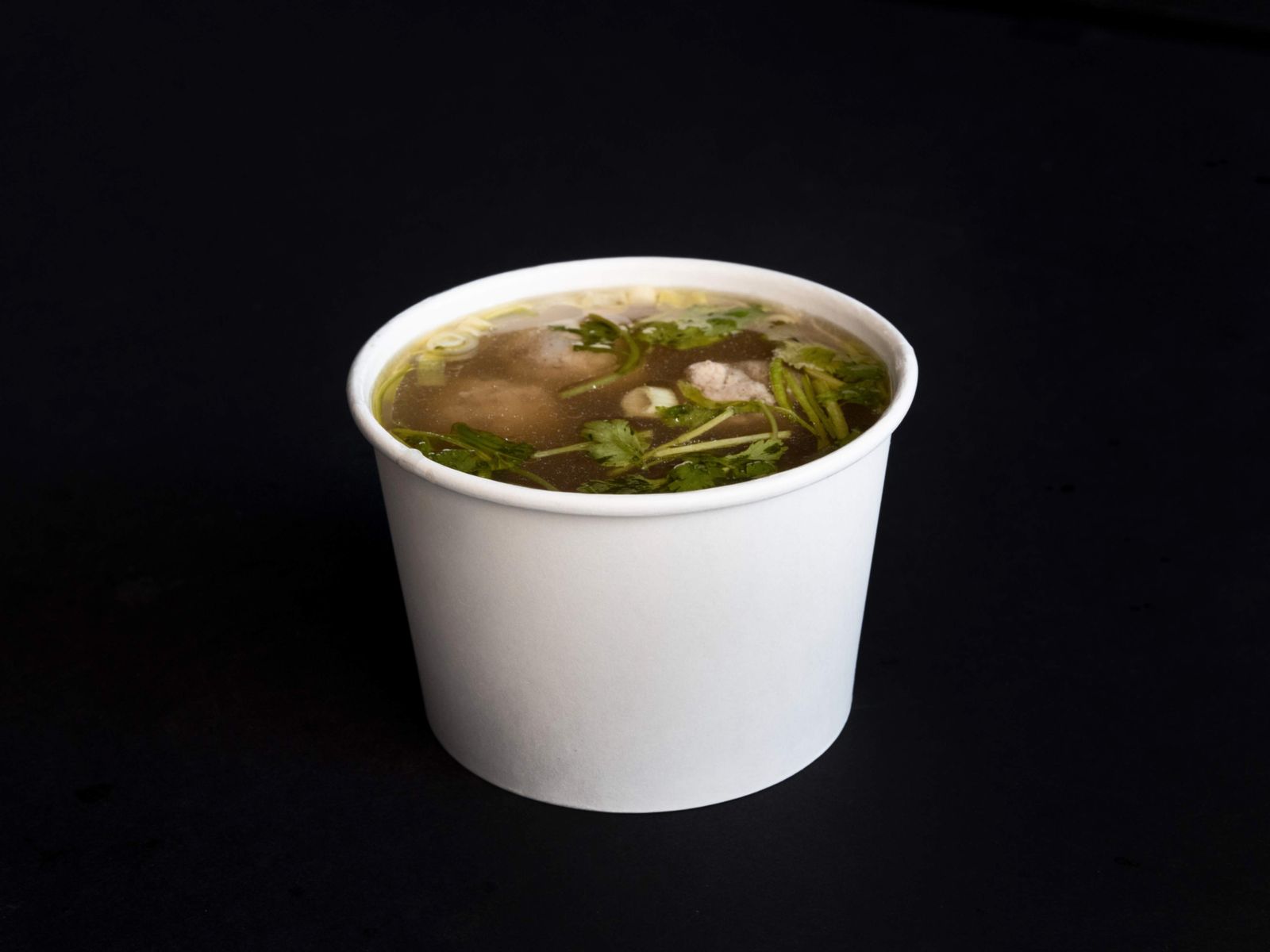 Order 16 Oz Fatty Beef Broth (Any 1 Protein)(NO NOODLES) food online from Vinason Pho Kitchen store, Kirkland on bringmethat.com