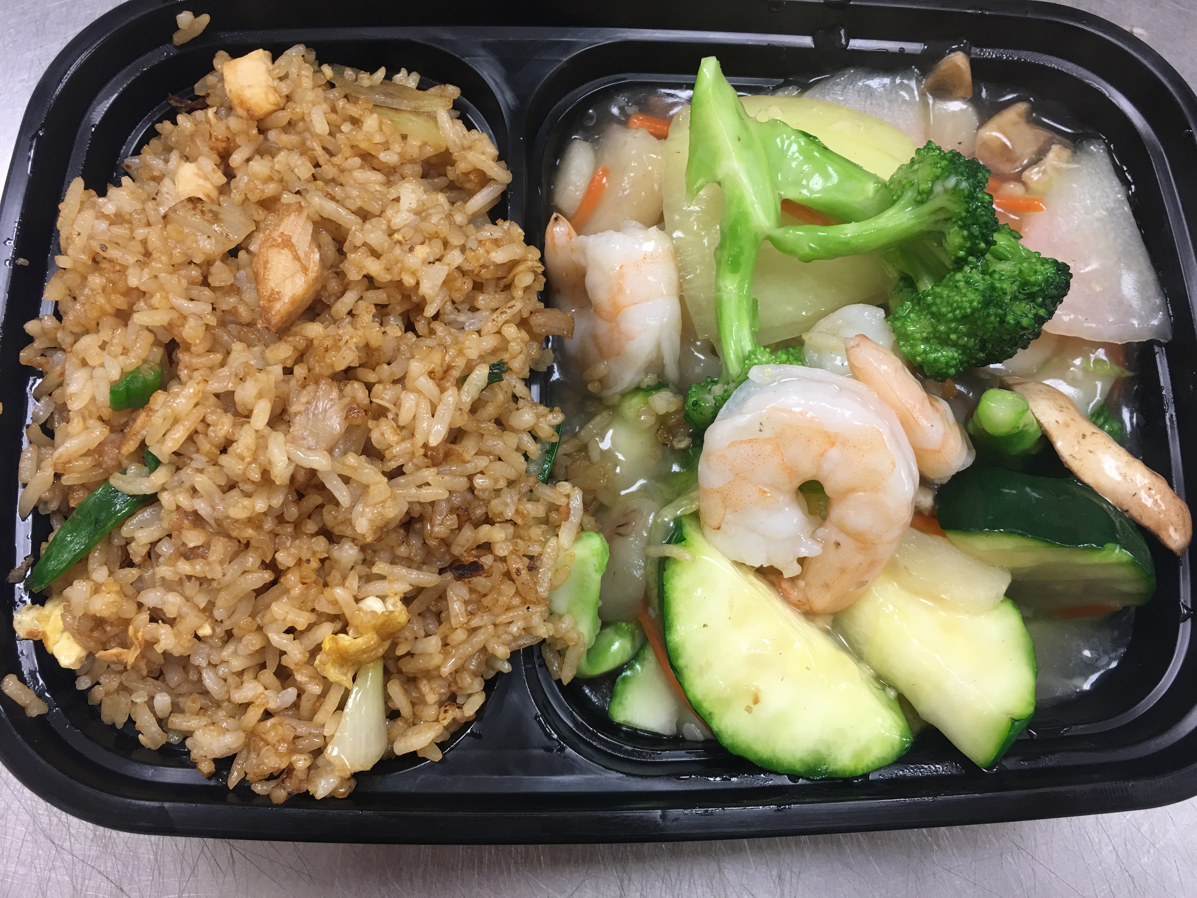 Order 906. Shrimp with Vegetable Lunch Special food online from China China store, Joliet on bringmethat.com