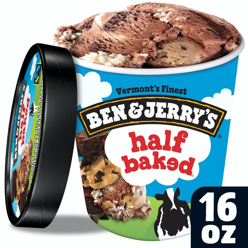 Order Ben & Jerry's Half Baked Pint food online from Pieology store, Stamford on bringmethat.com