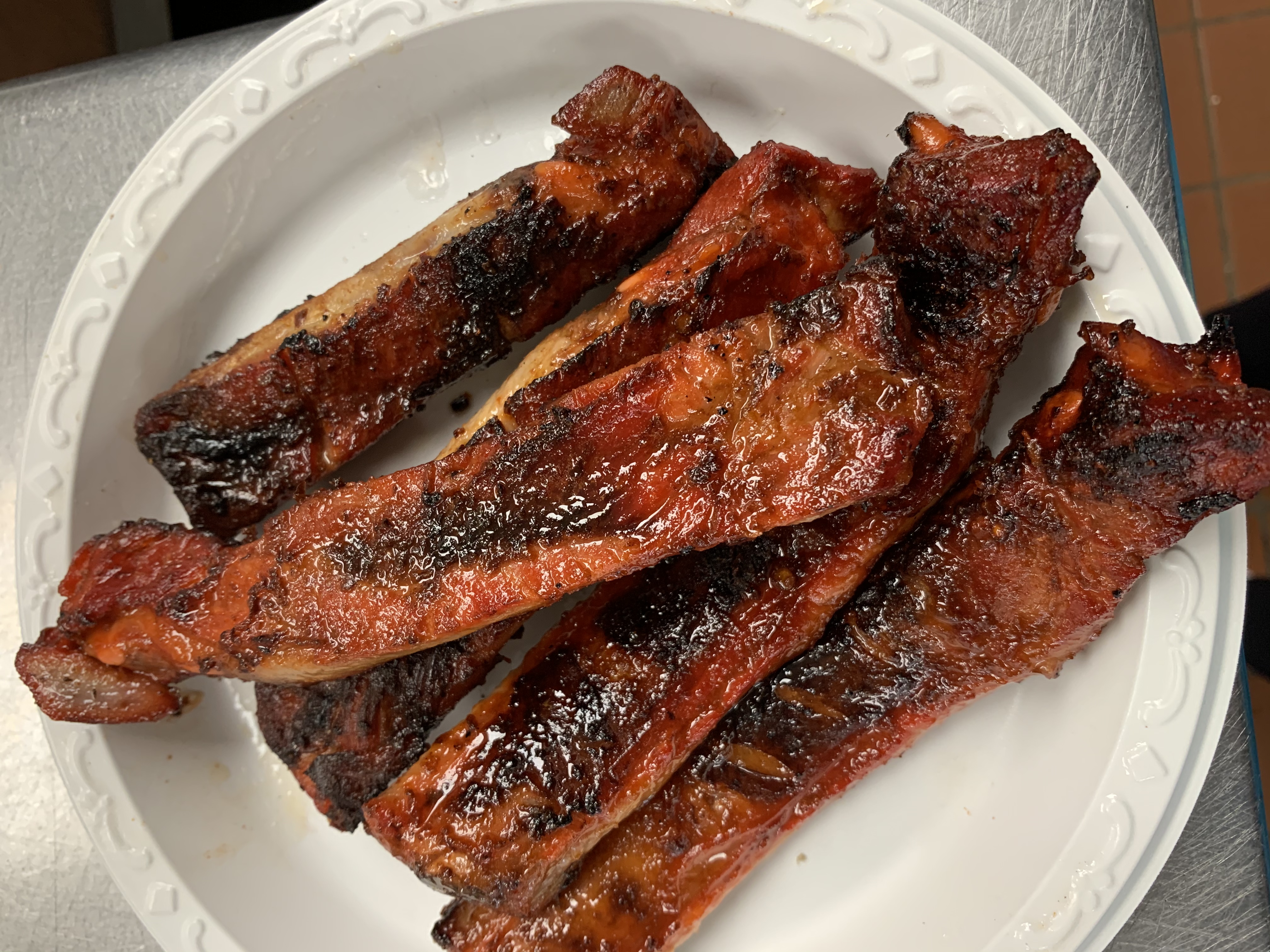 Order 14. Bar-B-Q Spare Ribs food online from New Jumbo Taste store, New Hyde Park on bringmethat.com
