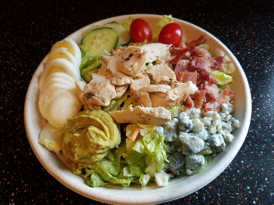 Order *Chicken Cobb Salad food online from Pellegrino's Deli Cafe store, Rochester on bringmethat.com