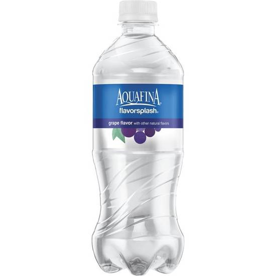 Order Aquafina Flavor Splash Grape Water food online from Deerings Market store, Traverse City on bringmethat.com