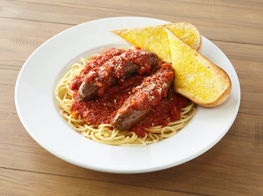 Order Spaghetti with Sausage Links food online from Johnny's New York Style Pizza store, Suwanee on bringmethat.com
