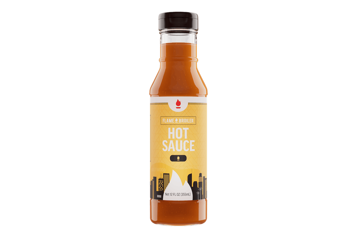 Order Flame Broiler Hot Sauce Bottle food online from The Flame Broiler store, Los Alamitos on bringmethat.com