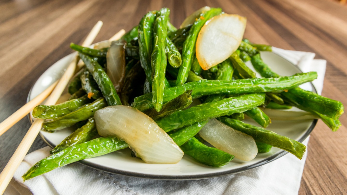 Order Sauteed String Beans Entree / 四季豆 food online from Lin's store, Mesa on bringmethat.com