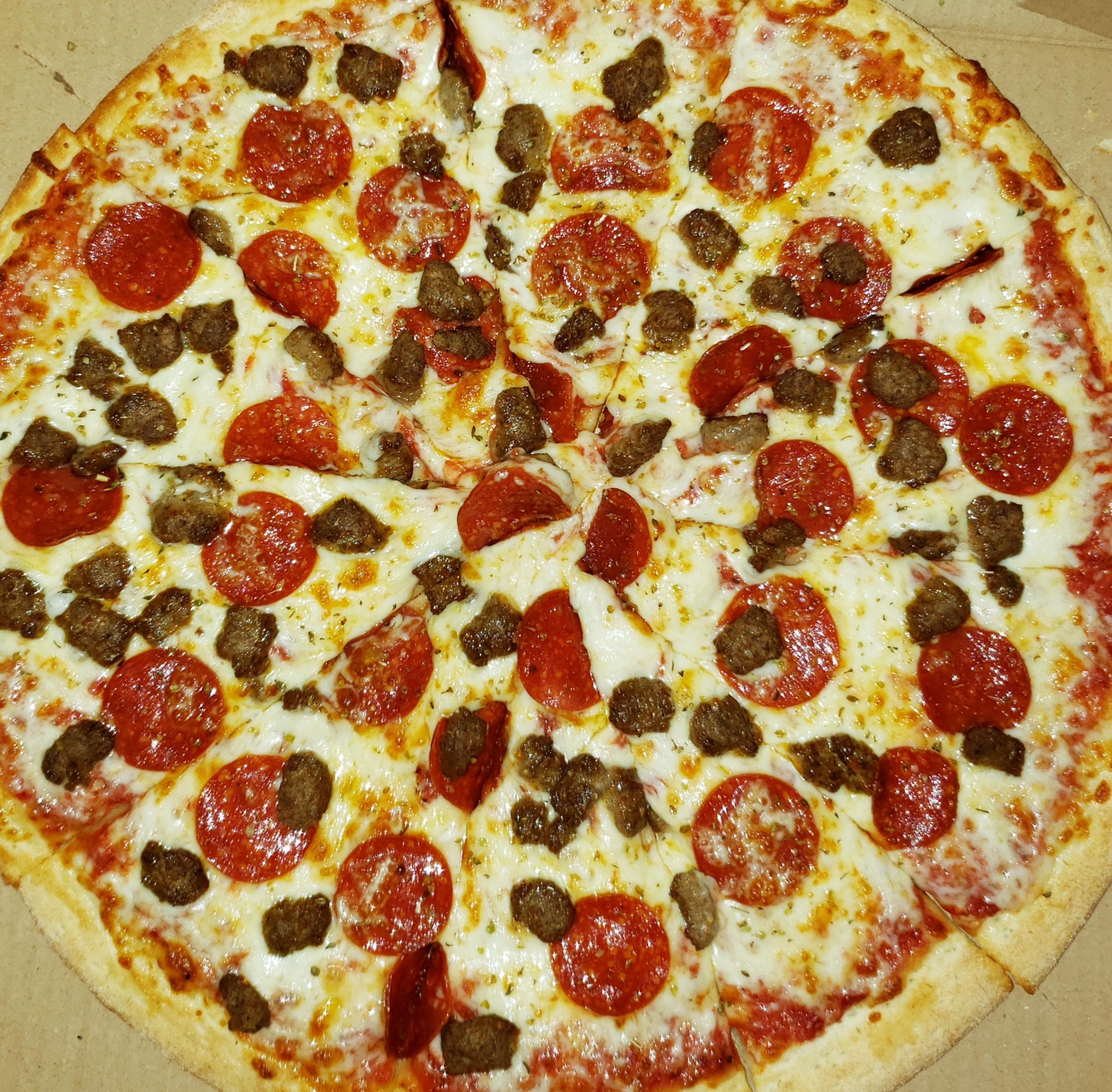 Order 1 X-Large 1-Topping Pizza Special food online from Pizza Mart store, Baltimore on bringmethat.com