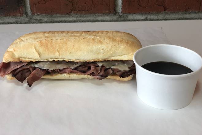 Order French Dip (Large) food online from Stack Subs store, Denver on bringmethat.com
