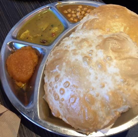 Order Halwa Puri - Weekend Brunch Only food online from Zareens store, Redwood City on bringmethat.com