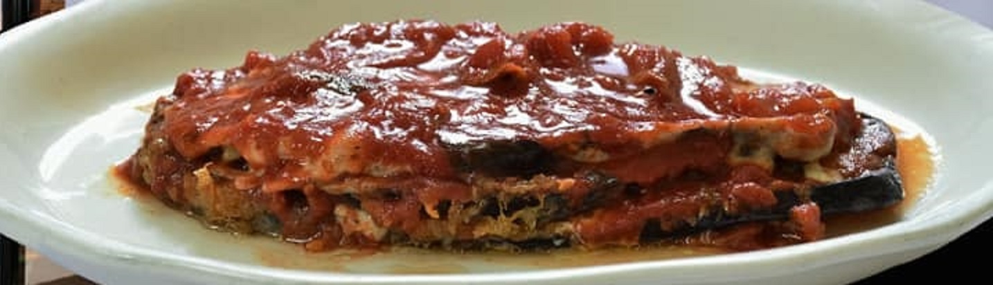Order Eggplant Parmigiana food online from Pines of Rome store, Bethesda on bringmethat.com