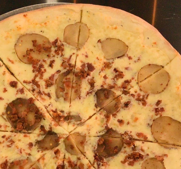 Order Potato & Bacon Pizza - 19'' food online from Pie Hole store, Idaho Falls on bringmethat.com