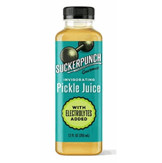 Order Sucker Punch Pickle Juice - Electrolyte Shot food online from IV Deli Mart store, Goleta on bringmethat.com
