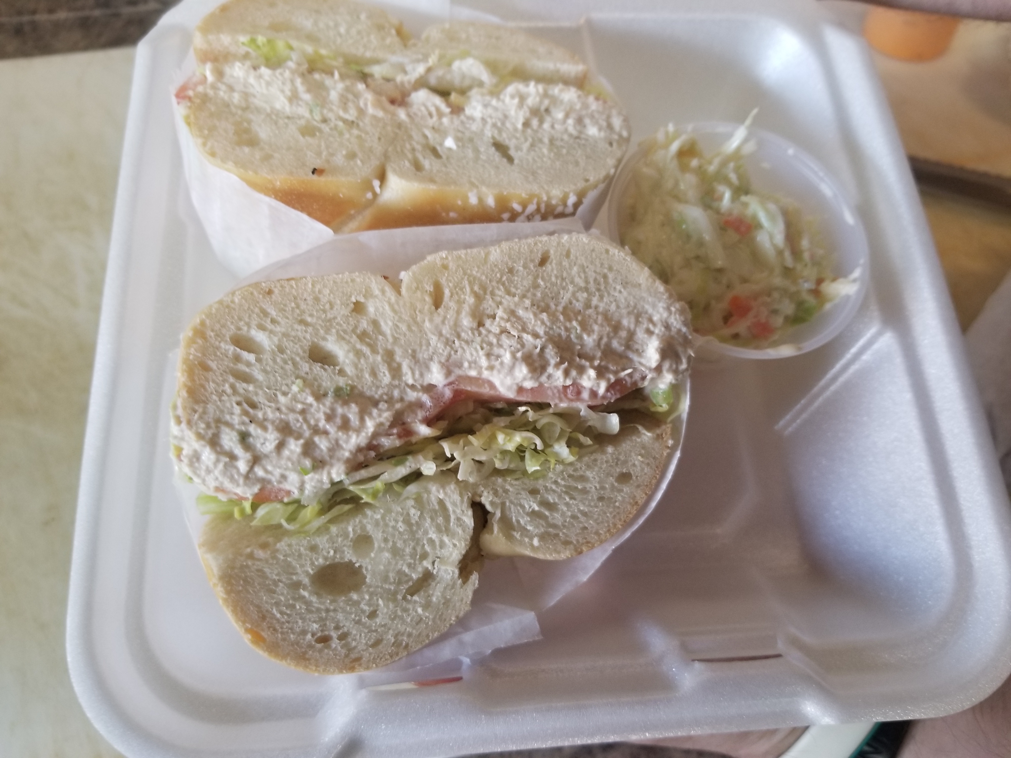 Order Tuna Salad Sandwich food online from Bagels And More store, Bergenfield on bringmethat.com