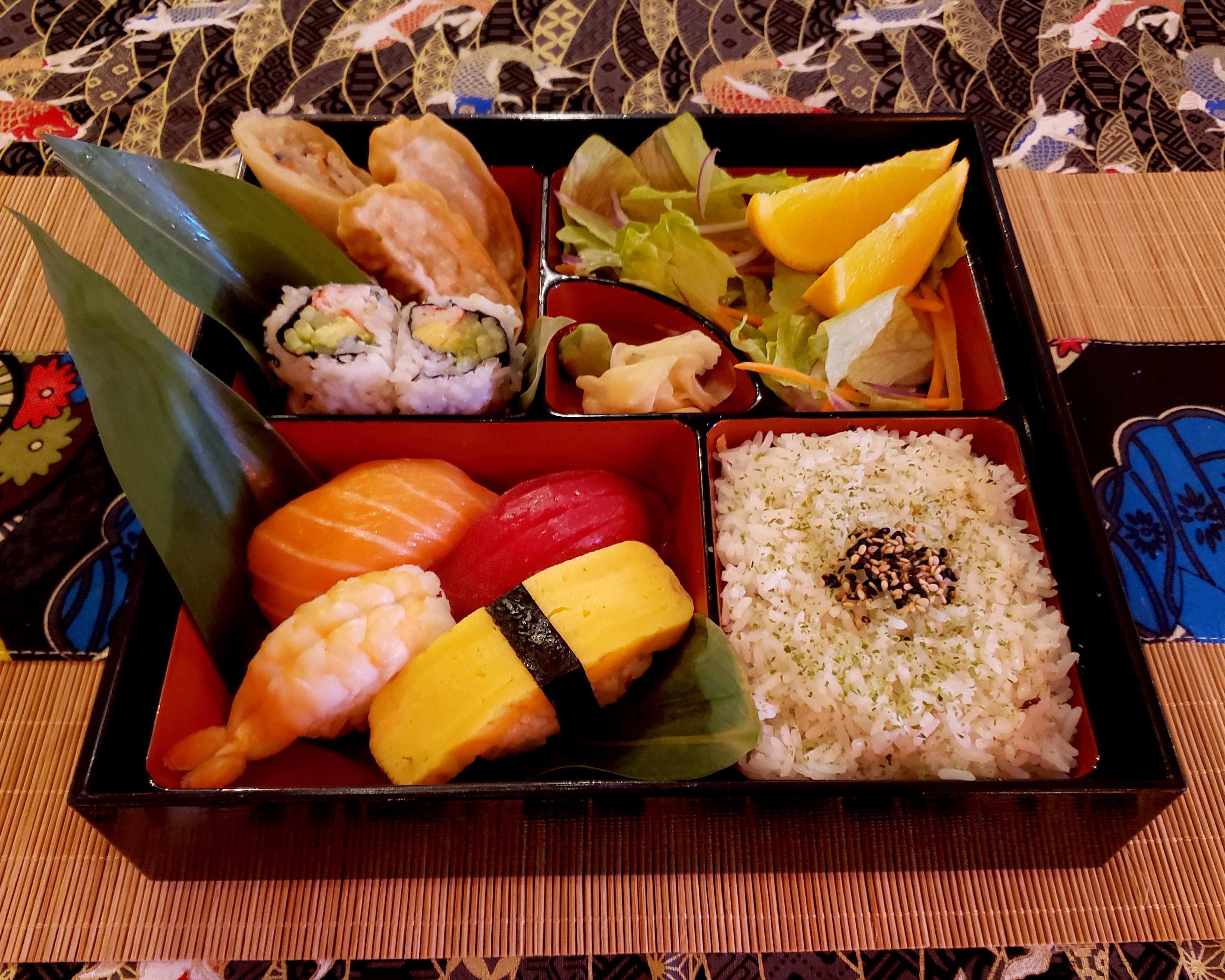 Order Sushi Bento food online from Chiwa Bistro store, Newark on bringmethat.com