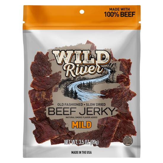 Order Wild River Beef Jerky, Old Fashioned Jerky, Black Pepper food online from Exxon Food Mart store, Port Huron on bringmethat.com