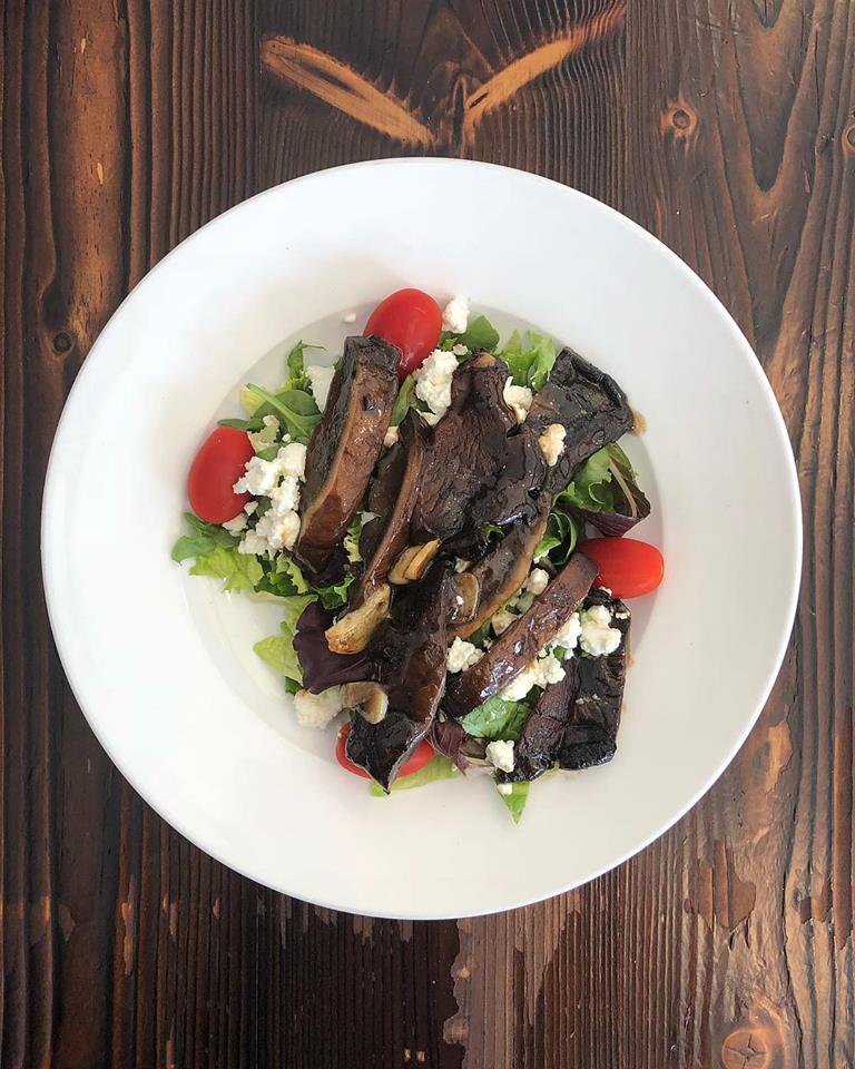 Order Goat Cheese and Portobello Salad food online from Fairfield Pizza store, Stratford on bringmethat.com