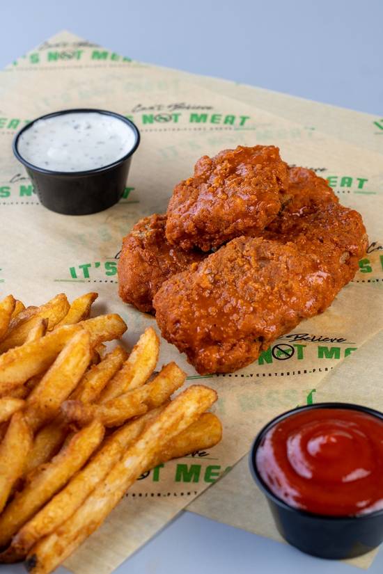 Order BONELESS BUFFALO WINGS (6PC) food online from Cant Believe It Not Meat store, Chicago on bringmethat.com
