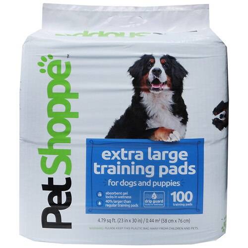 Order PetShoppe Dog Training Pads - 50.0 ea food online from Walgreens store, Sand Springs on bringmethat.com