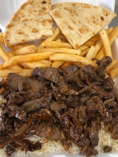 Order Steak Teriyaki Plate food online from Athenian Grill store, Reseda on bringmethat.com