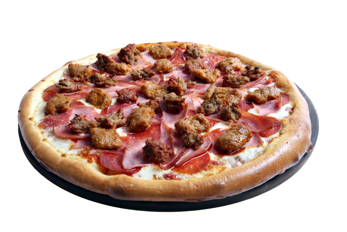 Order 16" Meat Lovers Pizza food online from Big Mama & Papa Pizzeria store, Montrose on bringmethat.com