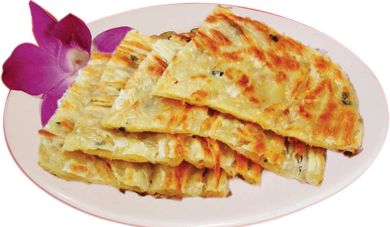 Order Scallion Pancake food online from Oishii Asian Fusion store, Rocky Point on bringmethat.com