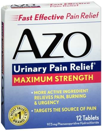 Order AZO Urinary Pain Relief Tablets Maximum Strength food online from Scripx Pharmacy store, Plano on bringmethat.com