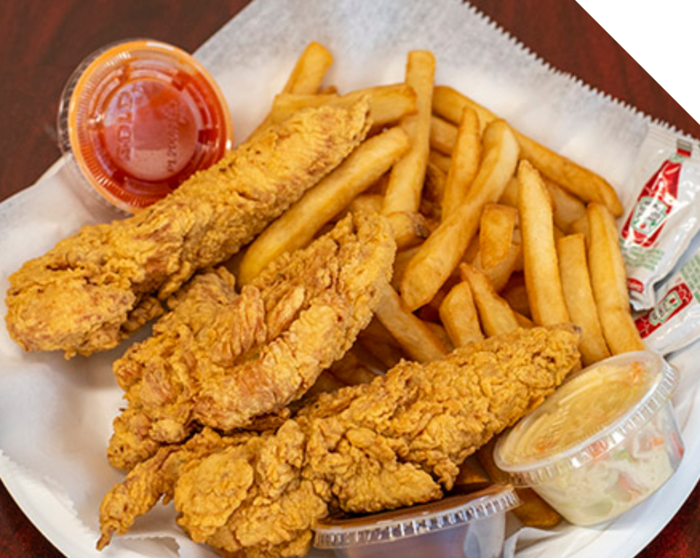 Order TENDERS. food online from Hook's Catch Seafood And Wings store, Baton Rouge on bringmethat.com