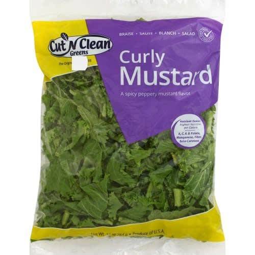 Order Cut 'N Clean · Curly Mustard (10 oz) food online from Safeway store, Redding on bringmethat.com