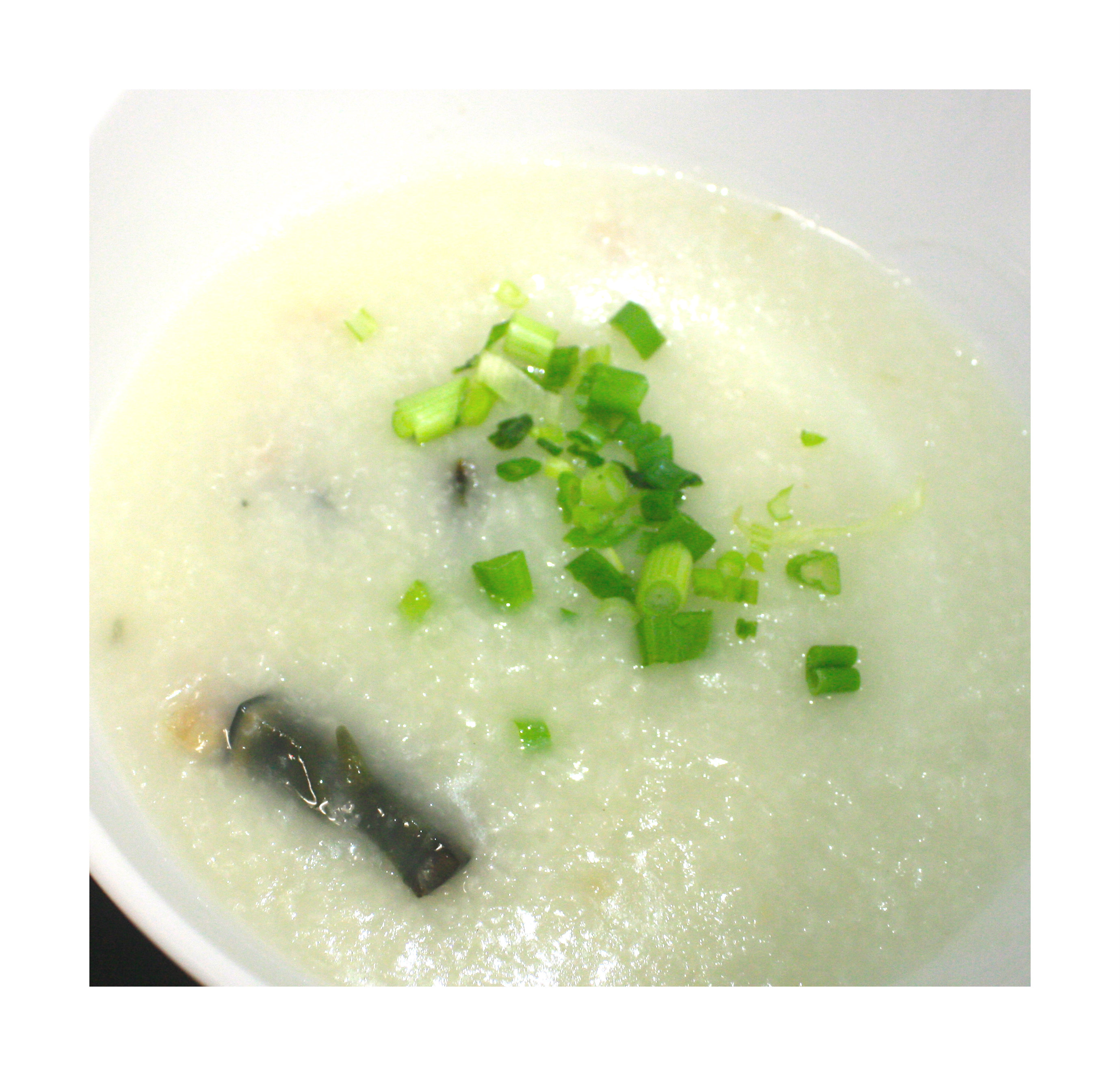 Order CE2. Pork Preserved Egg Congee food online from Nam's Noodle store, Madison on bringmethat.com