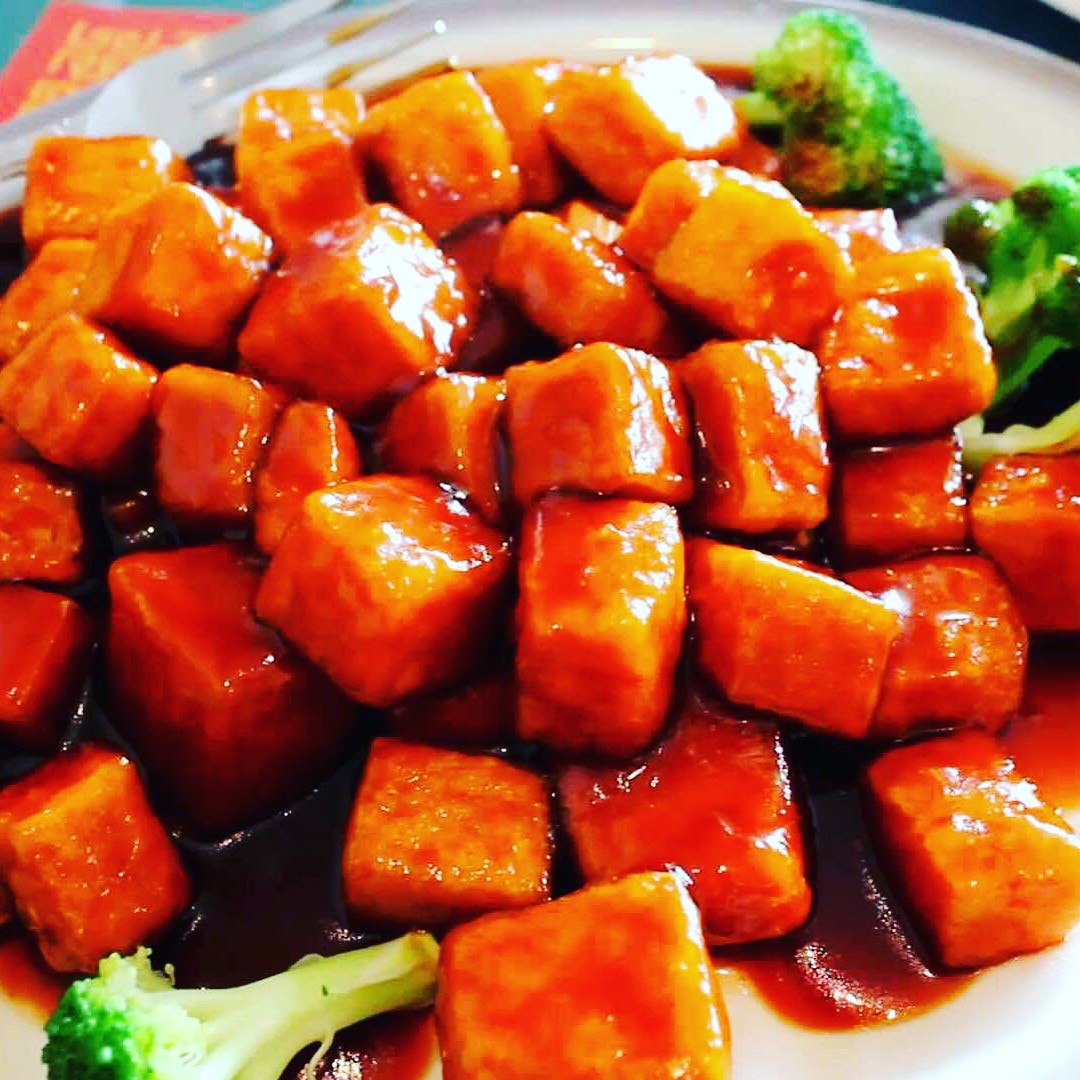 Order 20. General Tso's Bean Curd(Spicy) food online from Chen's Yummy House store, Dumont on bringmethat.com