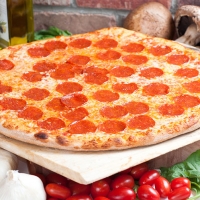 Order Good for U Pepperoni Gourmet Pizza food online from Prime Roast Beef & Pizza store, Danvers on bringmethat.com