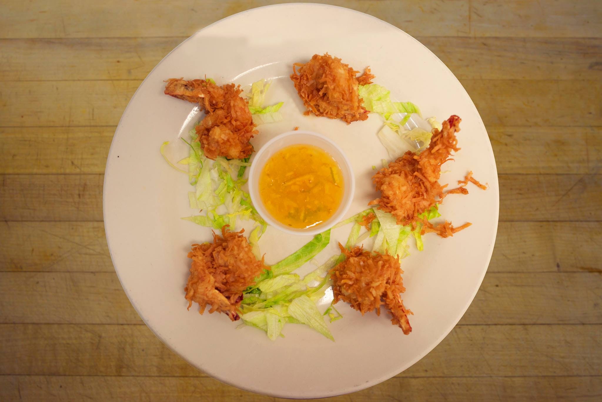 Order Coconut Shrimp - 5 Pieces food online from Joey D's Pizza store, Metuchen on bringmethat.com