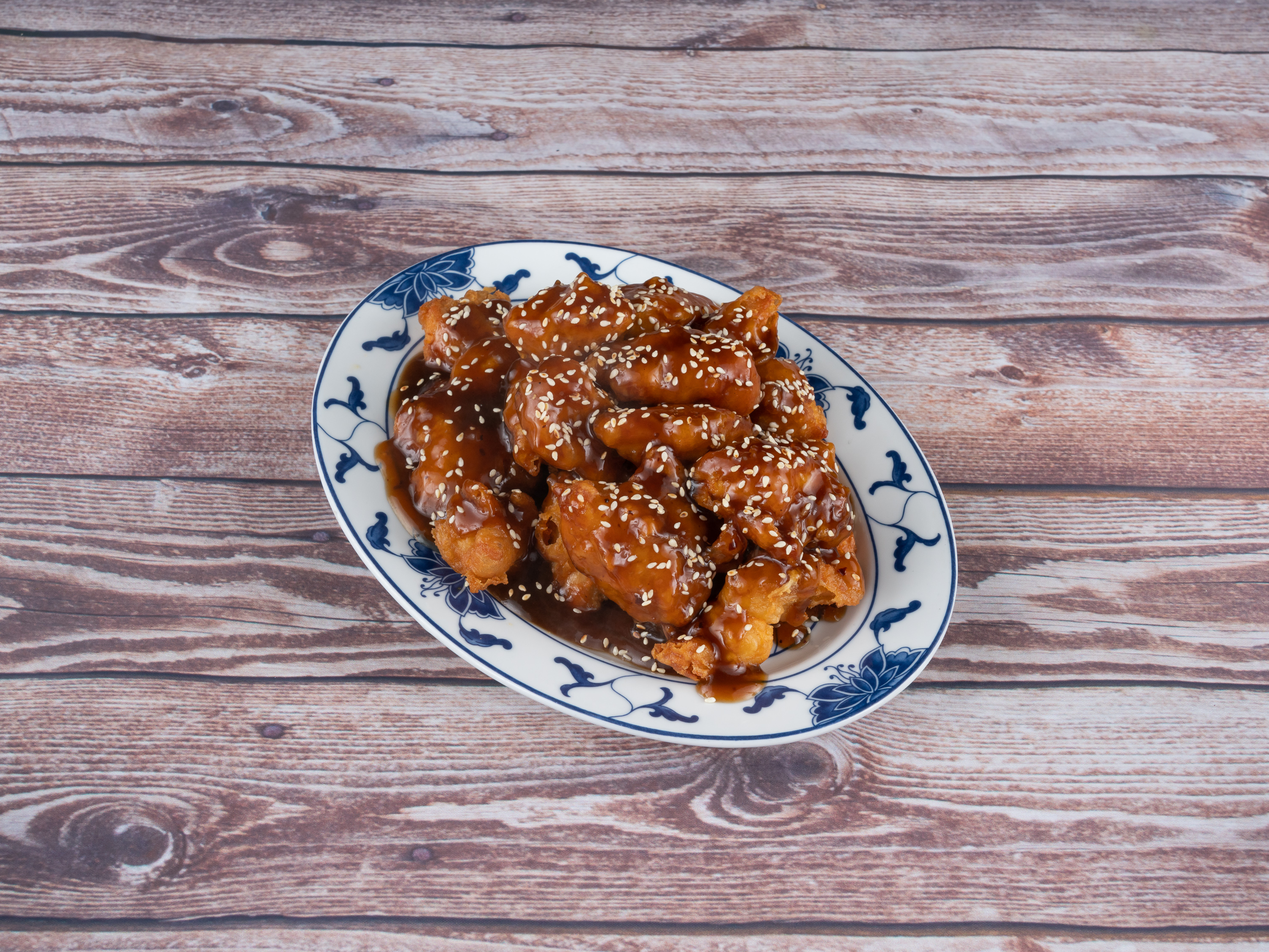 Order Sesame Chicken food online from Ambassador Chinese Restaurant Inc store, Houston on bringmethat.com