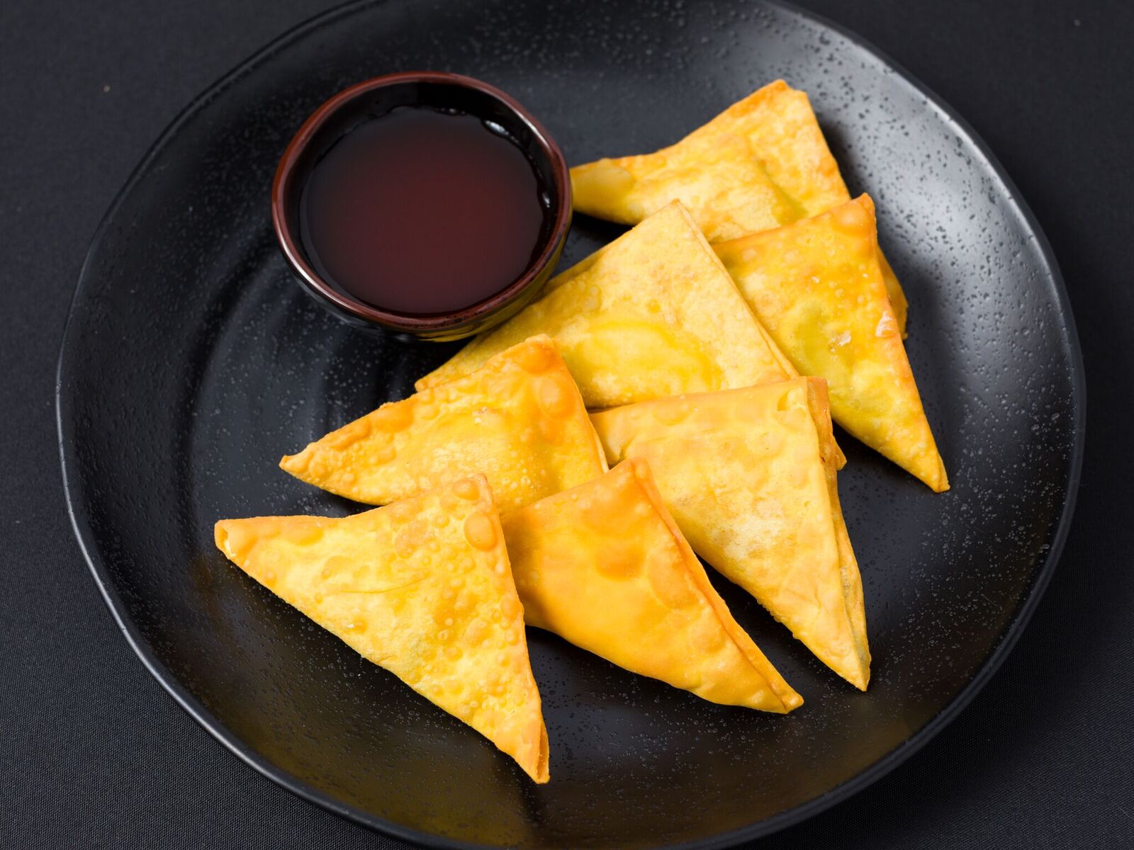 Order 7. Fried Cheese Wonton food online from Great wall restaurant store, Brooklyn on bringmethat.com