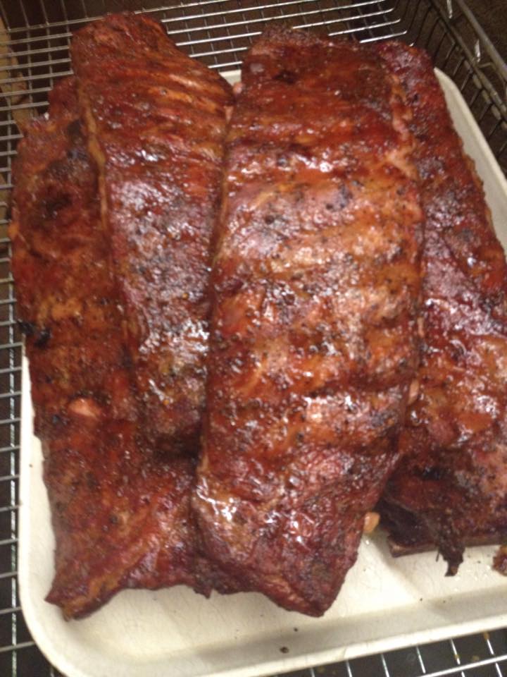 Order Pork Ribs food online from Hickory House Bar-B-Que & Shawn Soda Shop store, Denison on bringmethat.com