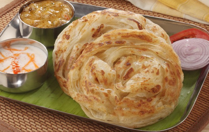 Order Parotta Khurma (2Pcs) food online from House Of Biryanis store, Sunnyvale on bringmethat.com