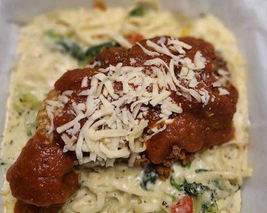 Order Chicken Parmesan food online from Sanche Eatery store, Rex on bringmethat.com